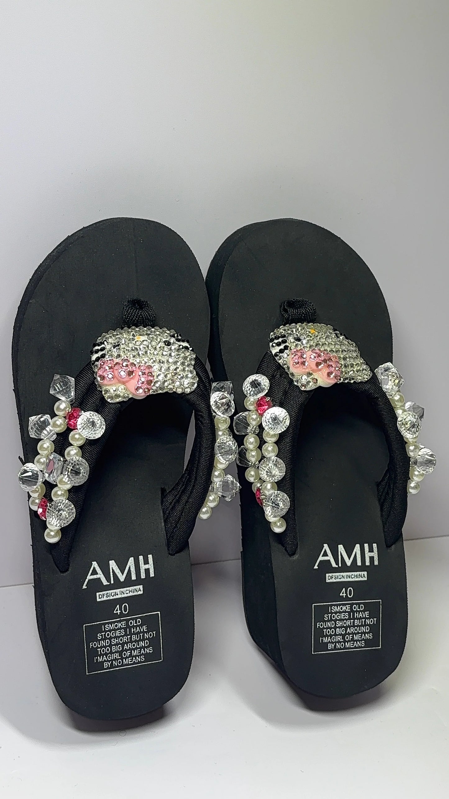 Bedazzled sandals