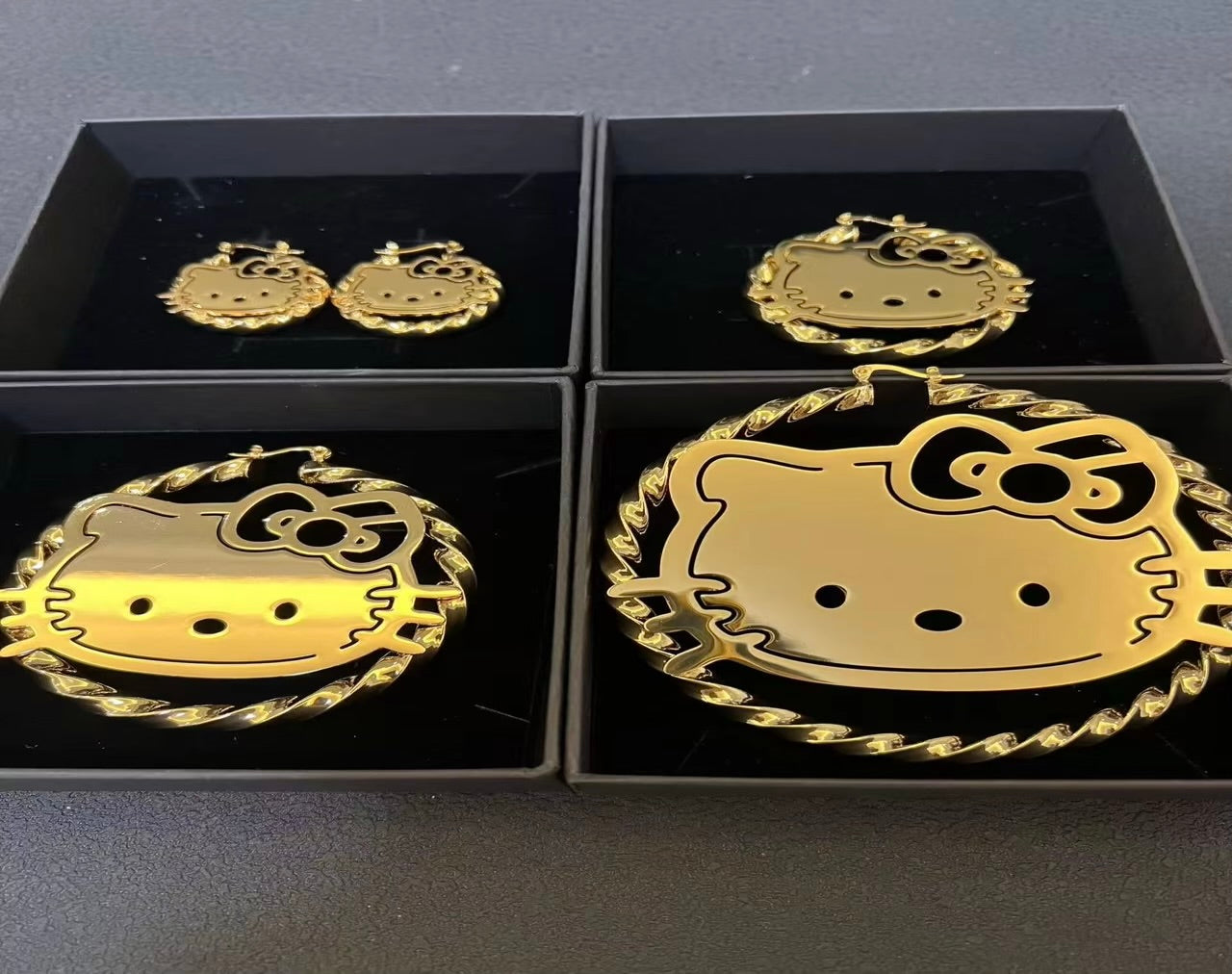 HK earrings