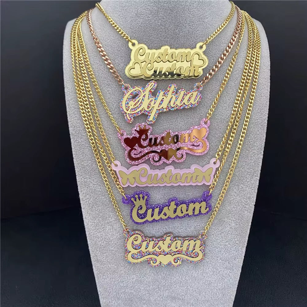 Acrylic Style Name plate