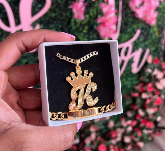 Double plated Crown Set