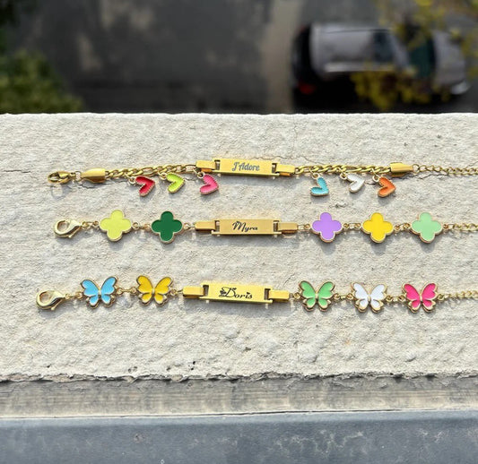 Material girl ID bracelet